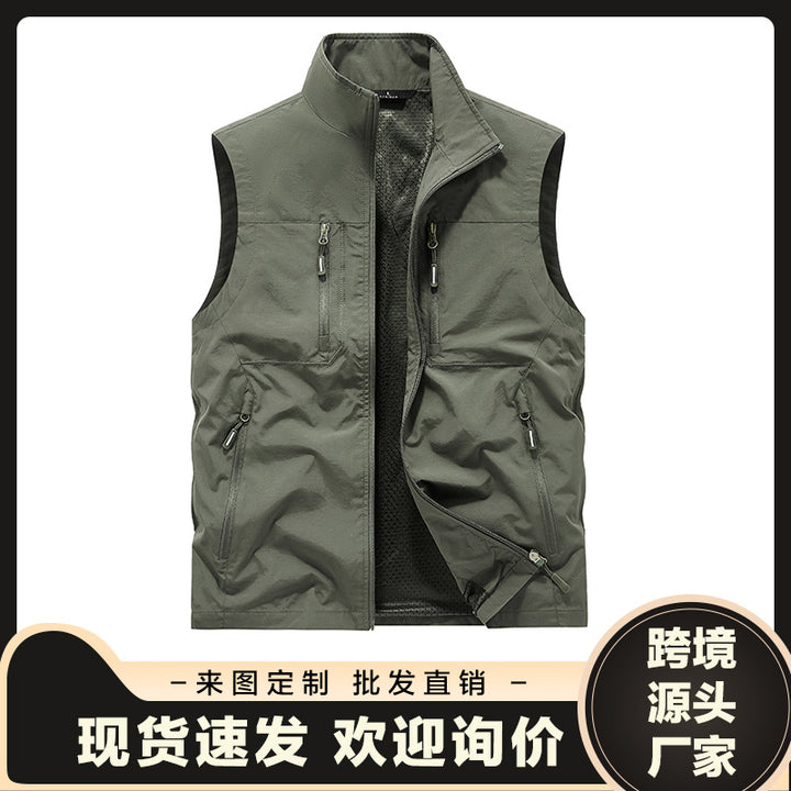 Herren funktionale Outdoor-Weste Echo Archiv