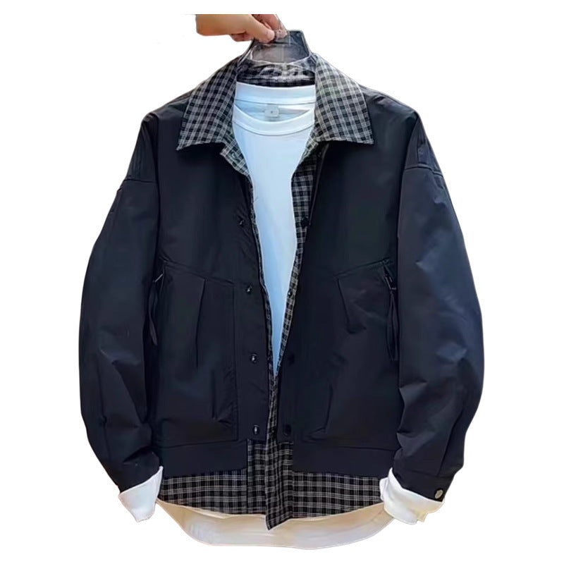 Herren Modische Utility Jacke Echoarchiv