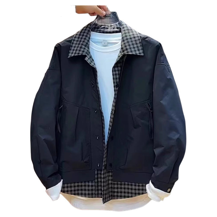 Herren Modische Utility Jacke Echoarchiv