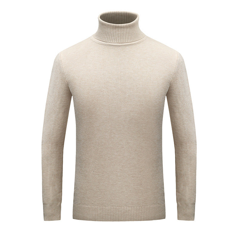 Herren Rollkragenpullover aus weichem Baumwollmix Echoarchiv
