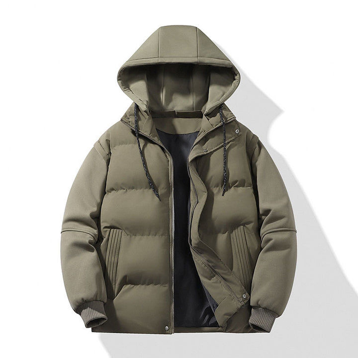 Herren Multifunktionale Steppjacke mit Kapuze Echoarchiv