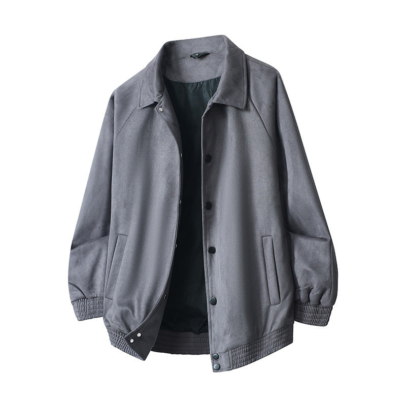 Herren Stylische Übergangsjacke mit praktischem Druckknopfverschluss Echo Archiv