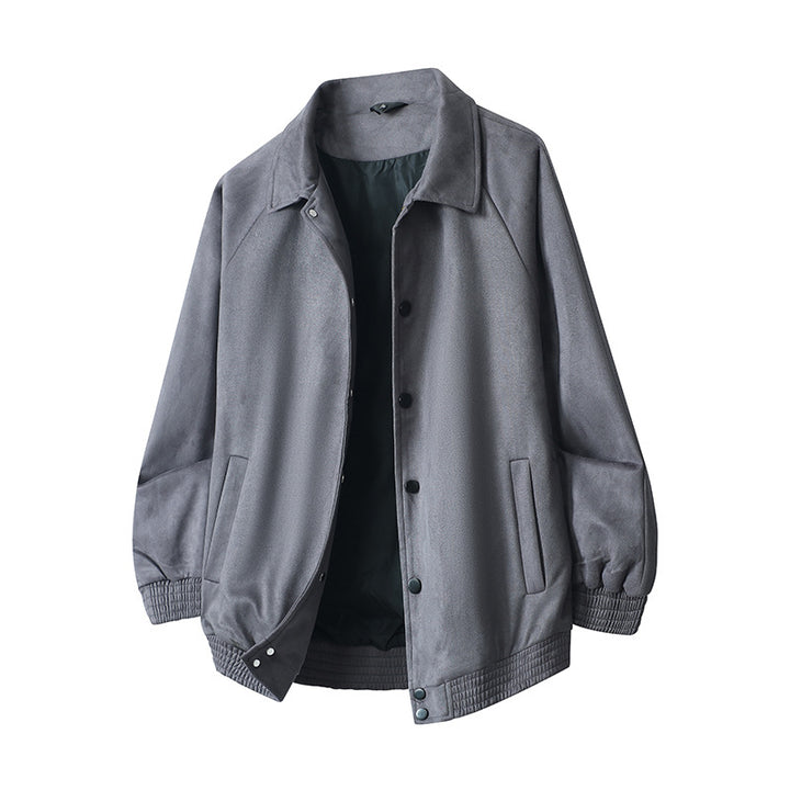 Herren Stylische Übergangsjacke mit praktischem Druckknopfverschluss Echo Archiv