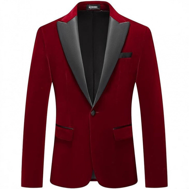 Herren eleganter Smoking-Blazer Echoarchiv
