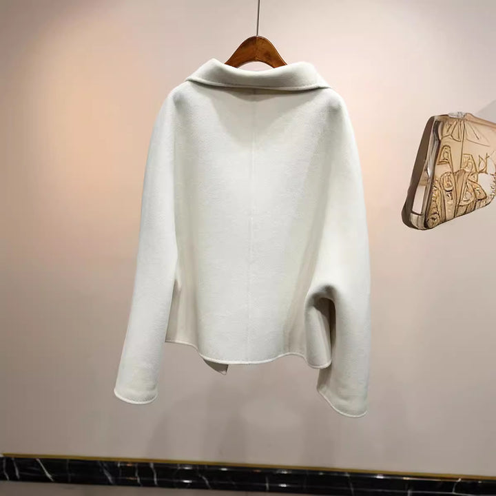 Damen elegante Übergangsjacke mit hohem Kragen Echoarchiv