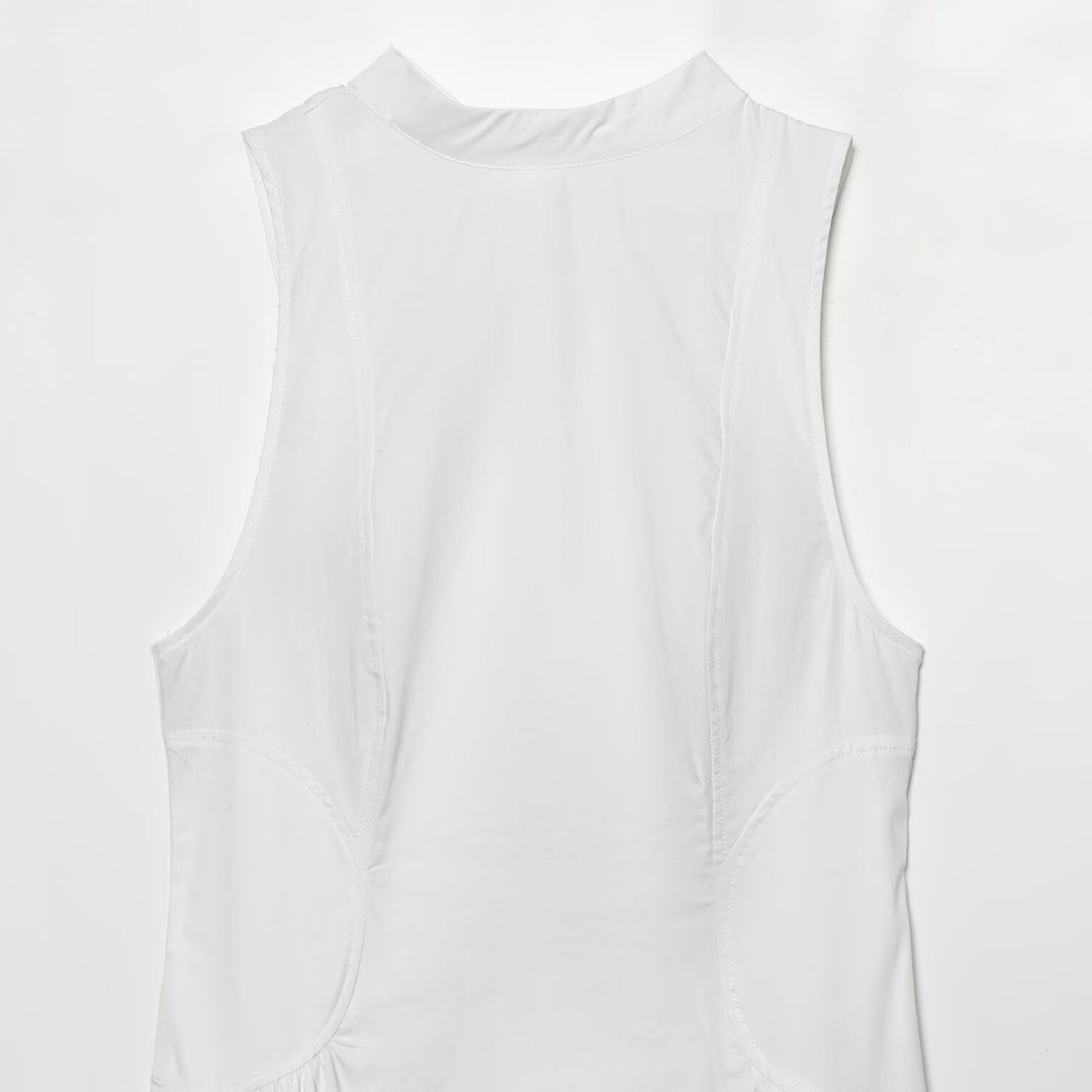 Damen Maxikleid mit elegantem Rundhalsdesign und fließendem Schnitt Echo Archiv