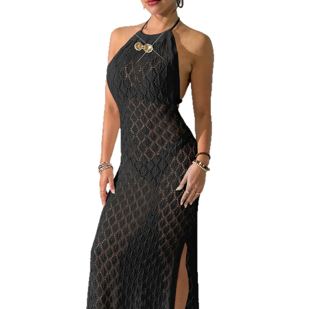 Damen gehäkeltes Maxikleid Echo Archiv