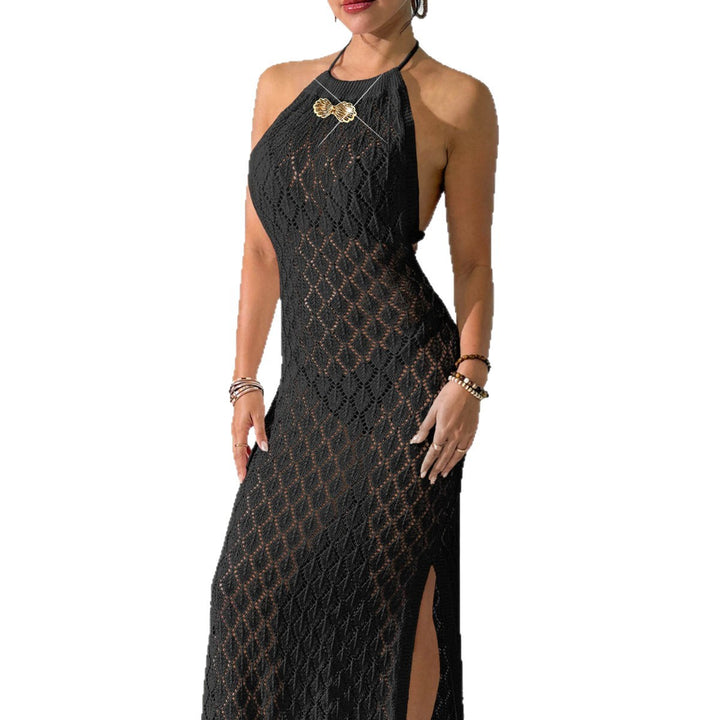 Damen gehäkeltes Maxikleid Echo Archiv