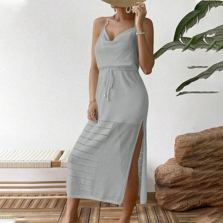 Damen luftiges Strandkleid mit verstellbarem Träger Echo Archiv