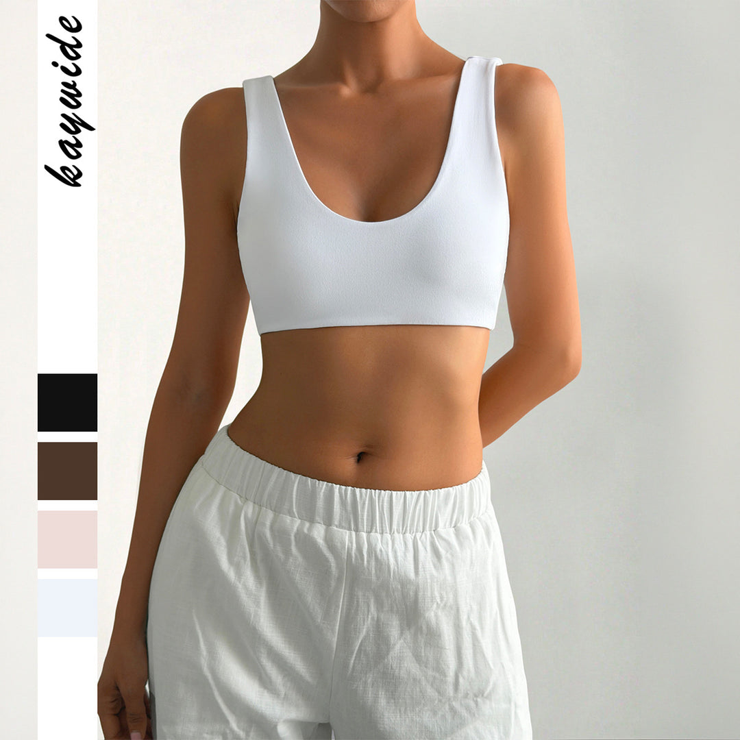 Damen Sport-Bustier mit bequemen breiten Trägern und elastischem Schnitt Echo Archiv