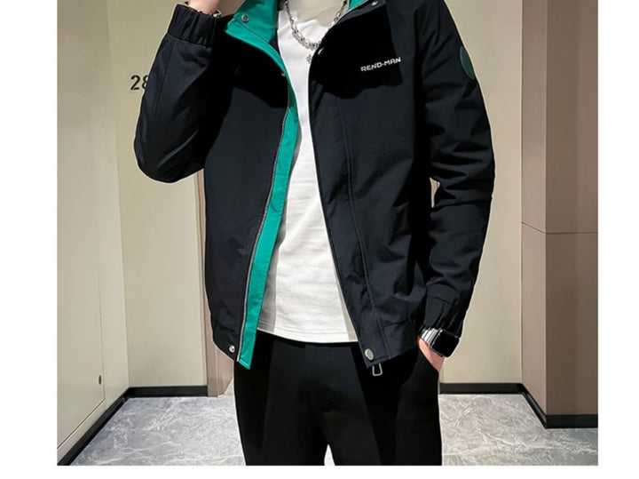 Herren modische Übergangsjacke mit atmungsaktivem und wasserabweisendem Material Echoarchiv