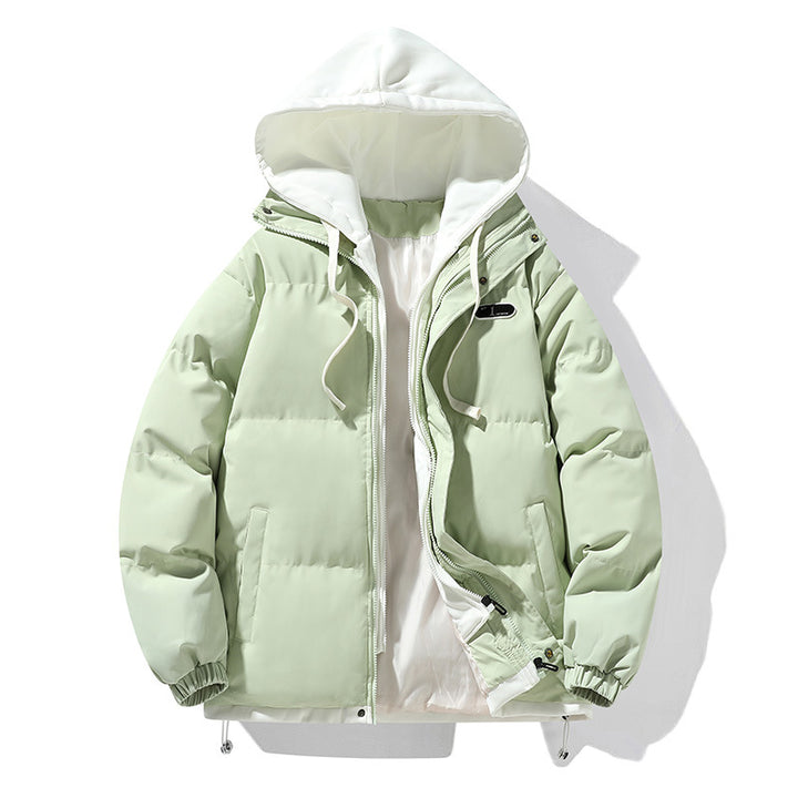 Damen Sportliche Steppjacke mit Kapuze Echoarchiv