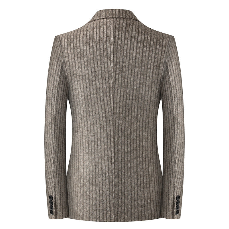 Herren stilvolle gestreifte Blazer Echoarchiv