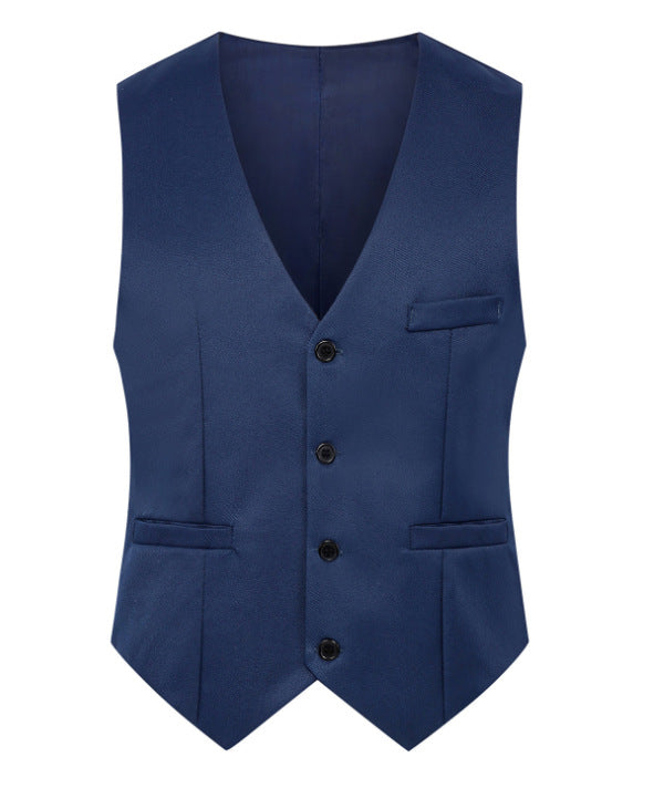 Herren Elegante Business-Weste mit V-Ausschnitt und taillierter Silhouette Echo Archiv