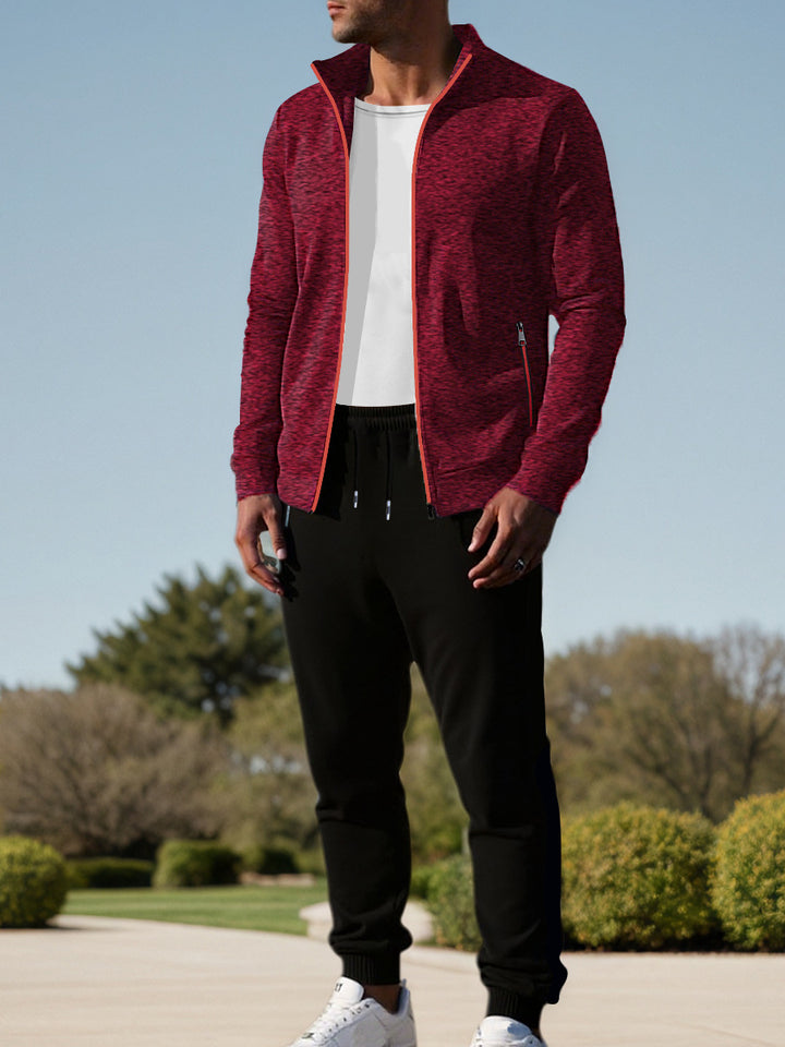 Herren Sportjacke mit hochelastischen Materialien und komfortabler Passform Echoarchiv
