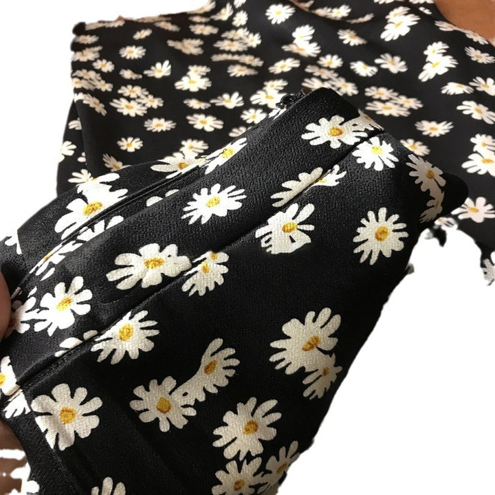Damen Floral Maxi-Rock Echoarchiv