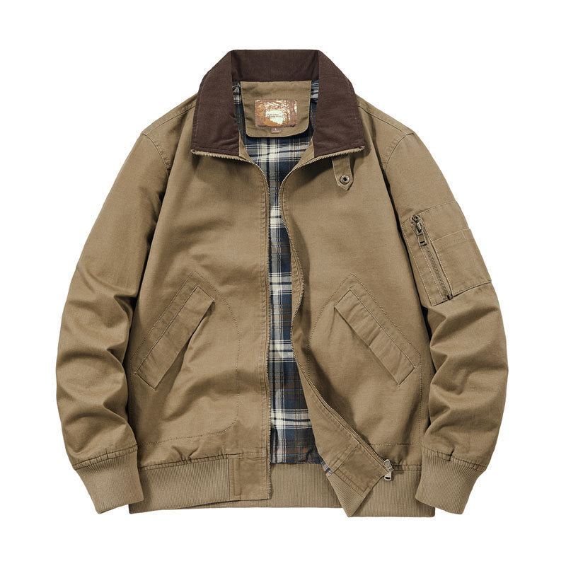 Herren Cordkragen-Fieldjacke Echo Archiv