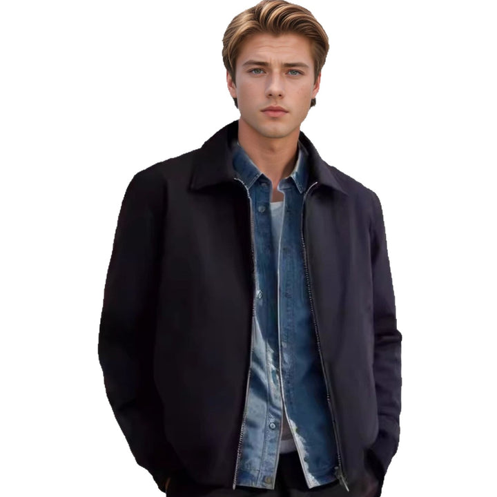 Herren moderne Bomberjacke mit minimalistischem Design Echoarchiv