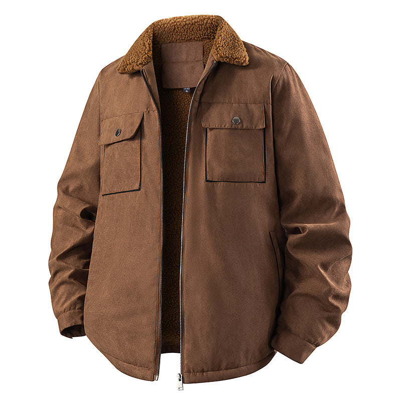 Herren Sportliche Übergangsjacke mit Fleecefutter und praktischen Taschen Echo Archiv