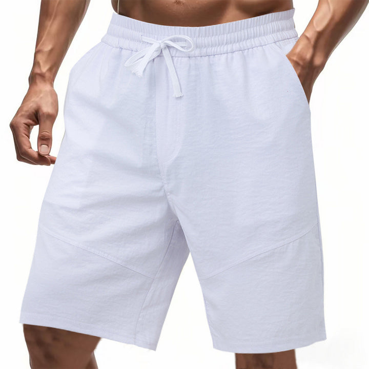 Herren Freizeit-Shorts mit elastischem Bund und seitlichen Taschen Echoarchiv