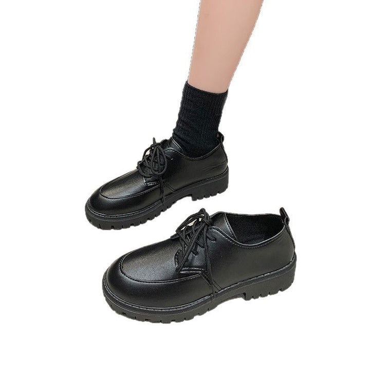 Damen nan stylische Derby-Schnürschuhe mit robuster Profilsohle, gepolstertem Komfortfußbett und dezentem Plateau Echo Archiv