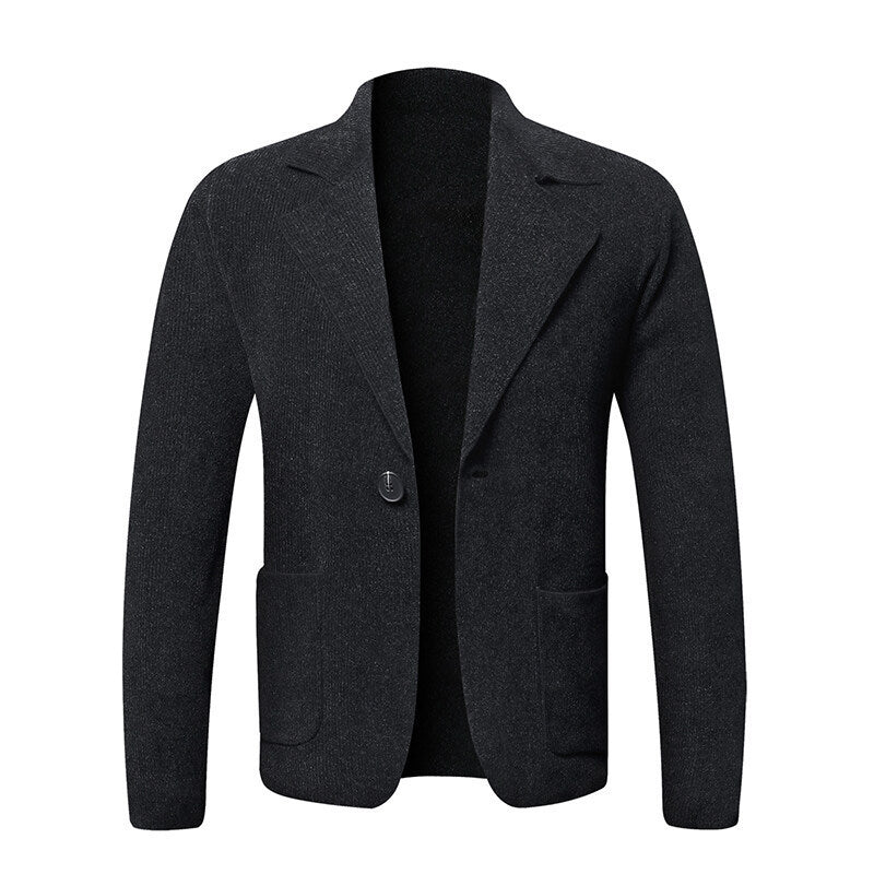 Herren elegante Blazerjacke mit zeitlosem Design und praktischen Taschen Echoarchiv