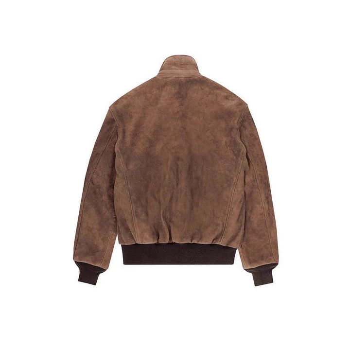 Herren Wildlederjacke mit hochwertiger Verarbeitung und praktischen Taschen Echoarchiv