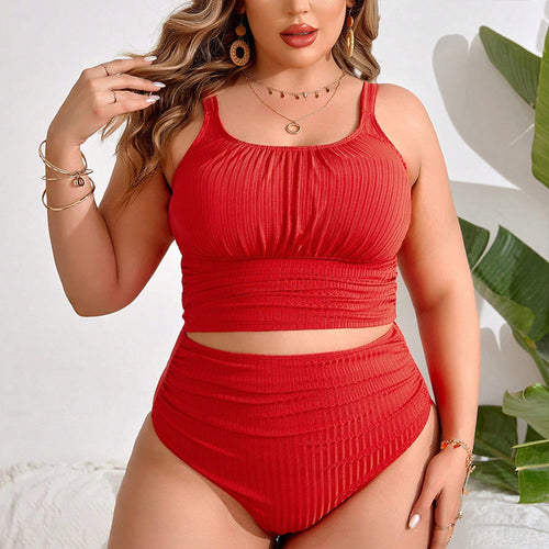 Damen Hochbundiger Bikini-Set Echo Archiv