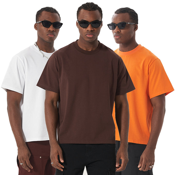 Unisex Oversize Boxy T-Shirt aus Bio-Baumwolle mit Rundhalsausschnitt Echo Archiv