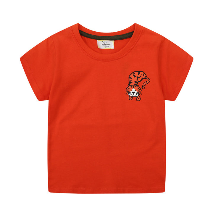 Mädchen T-Shirt mit verspieltem Tiermotiv Echo Archiv
