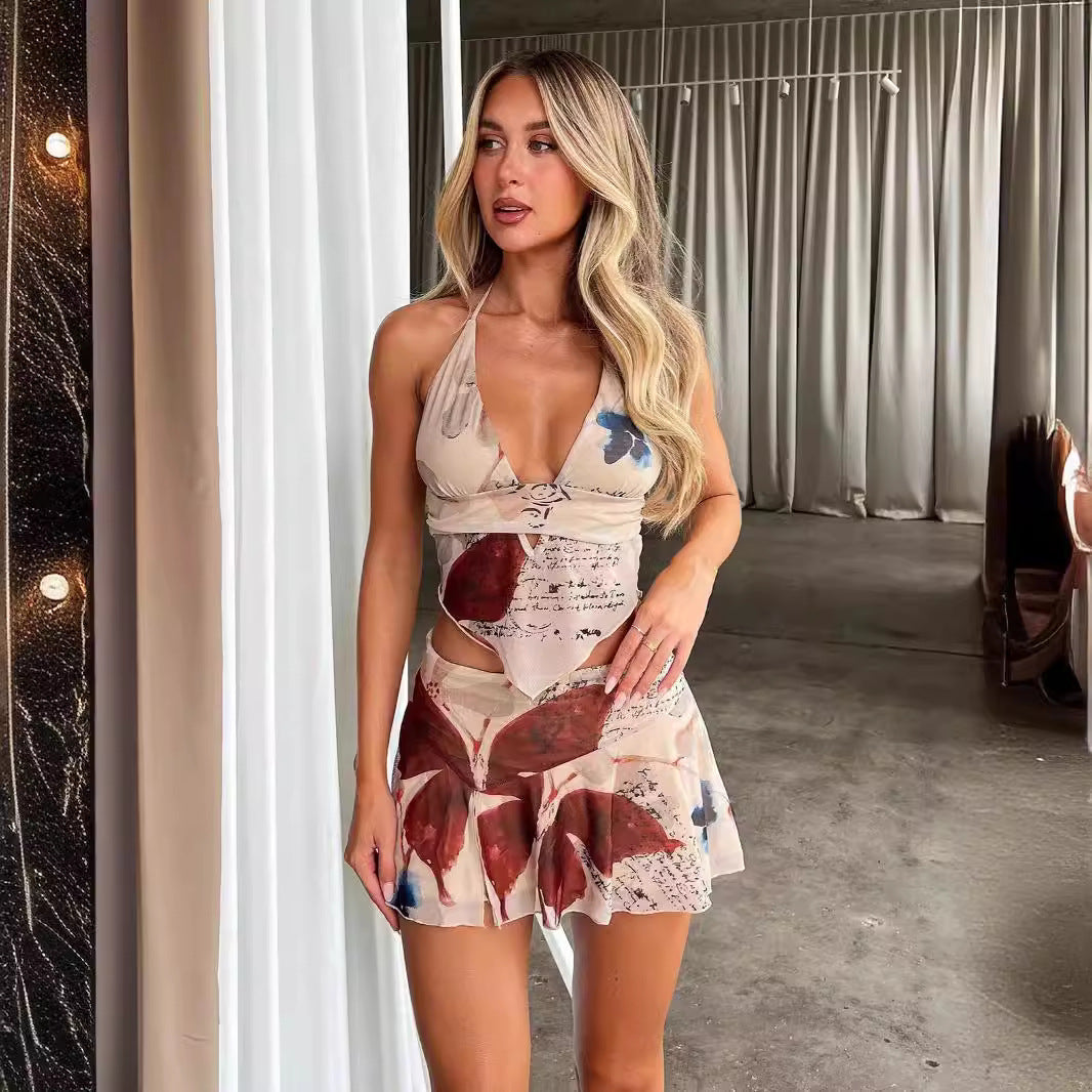 Damen Sommerkleid mit floralem Design Echo Archiv