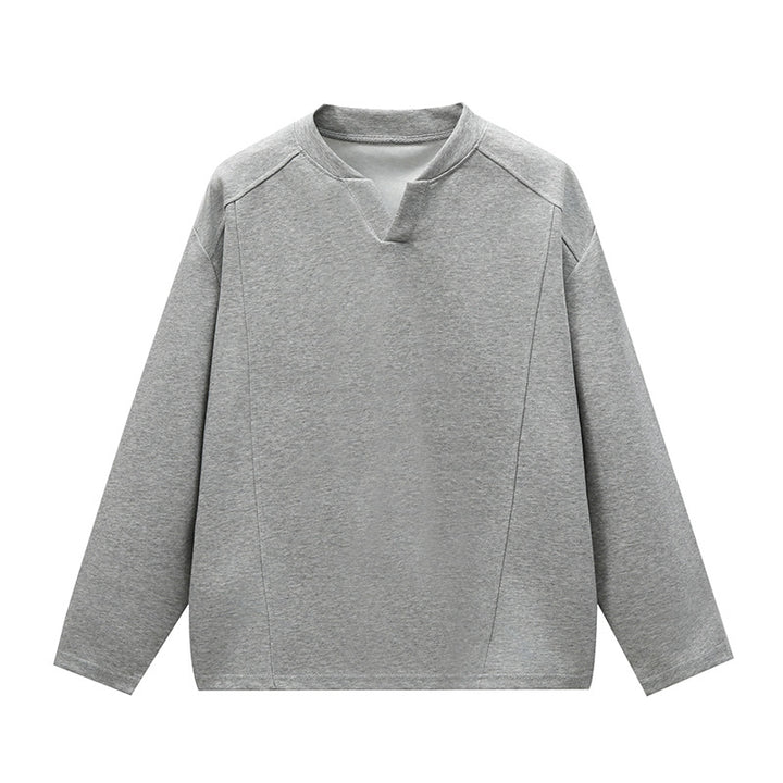 Unisex Oversize Rundhals-Sweatshirt mit Raglannähten und feiner Struktur Echoarchiv