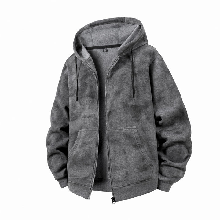Herren bequemer Hoodie mit Reißverschluss und Kapuze Echo Archiv