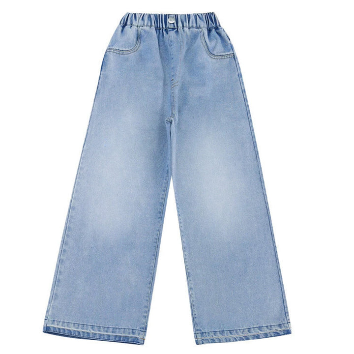 Damen weite Jeans mit elastischem Bund Echo Archiv
