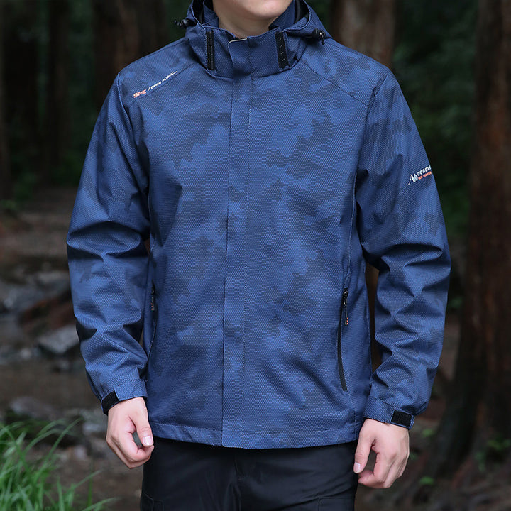 Herren wetterfeste Outdoor-Jacke Echo Archiv
