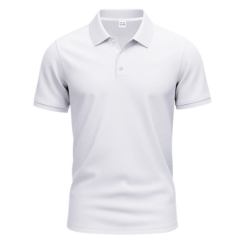 Herren nan atmungsaktives Piqué Poloshirt Kurzarm mit Knopfleiste Echo Archiv