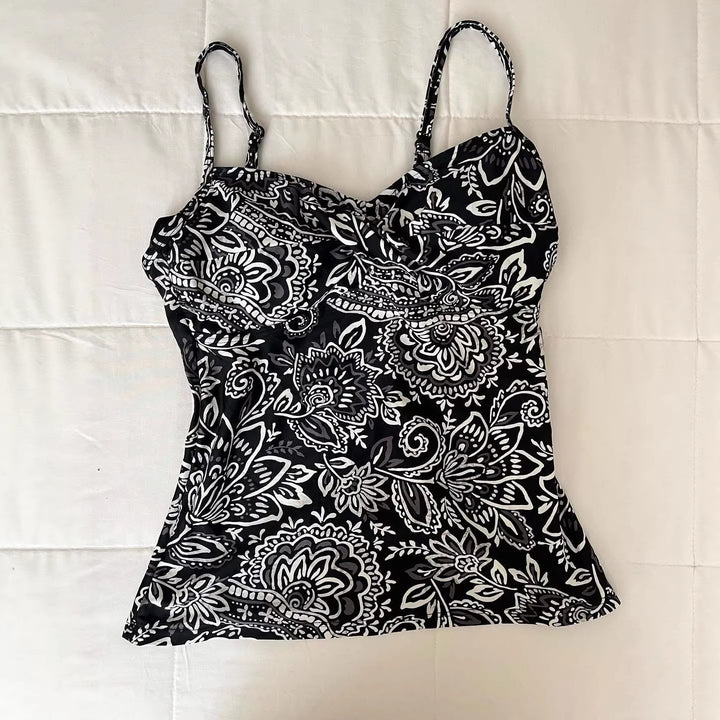 Damen Blusentop mit floralen Mustern Echo Archiv