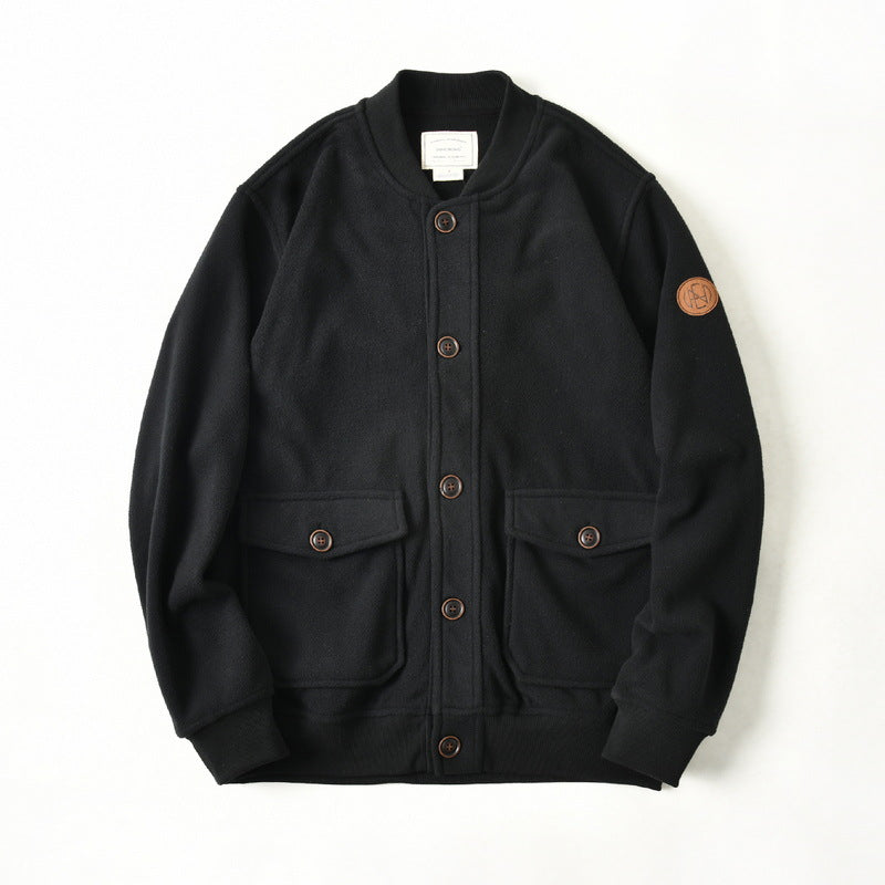 Herren Fleecejacke mit praktischen Taschen – Taviero