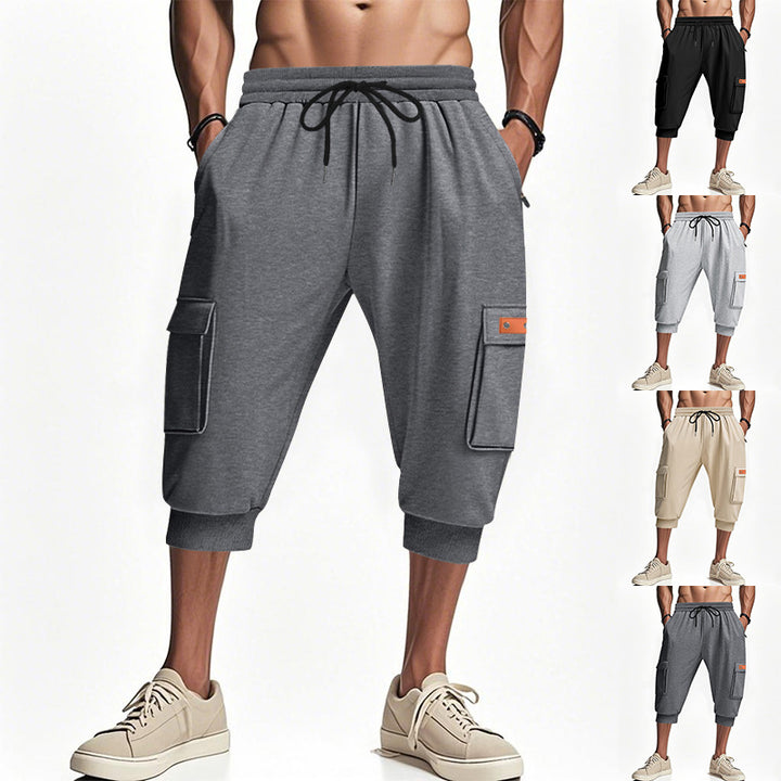 Herren Cargo-Shorts mit seitlichen Taschen und regulierbarem Bund Echoarchiv