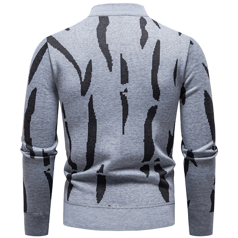 Herren modischer Sweatpullover mit einzigartigem grafischem Muster Echoarchiv