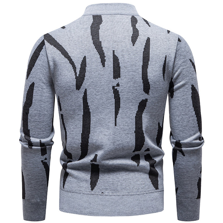 Herren modischer Sweatpullover mit einzigartigem grafischem Muster Echoarchiv