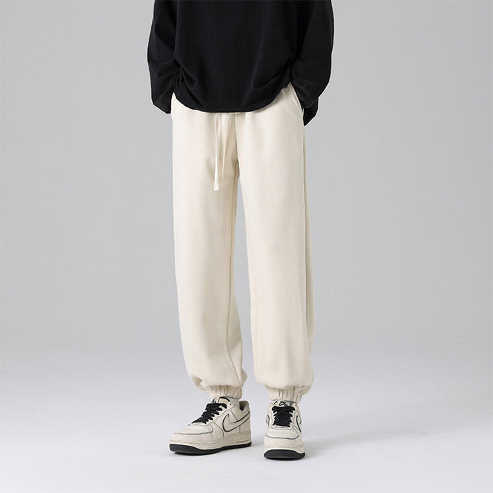 Herren Bequeme Fleece Jogginghose Echo Archiv