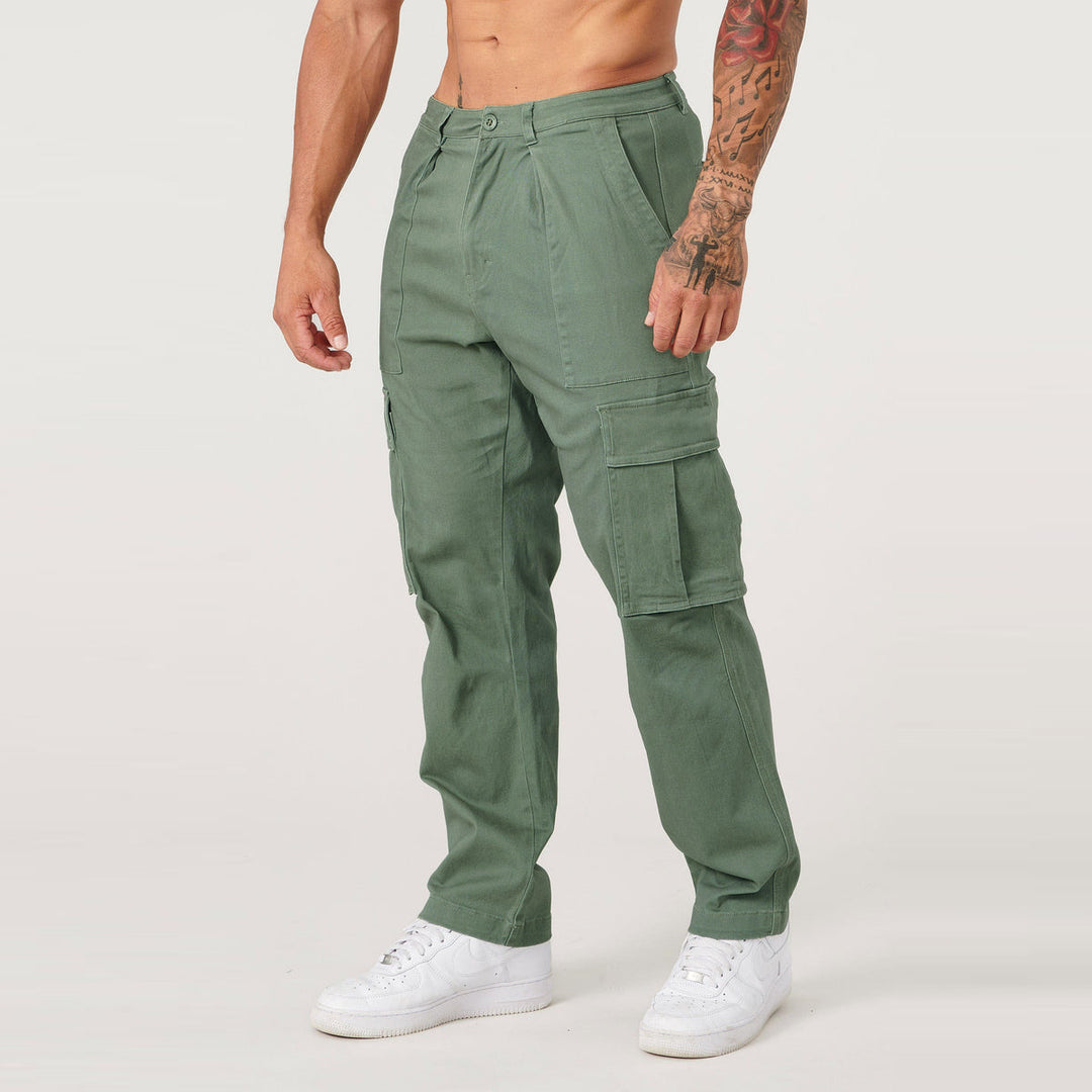 Herren Cargo-Hose mit funktionalen Taschen und komfortabler Passform Echoarchiv