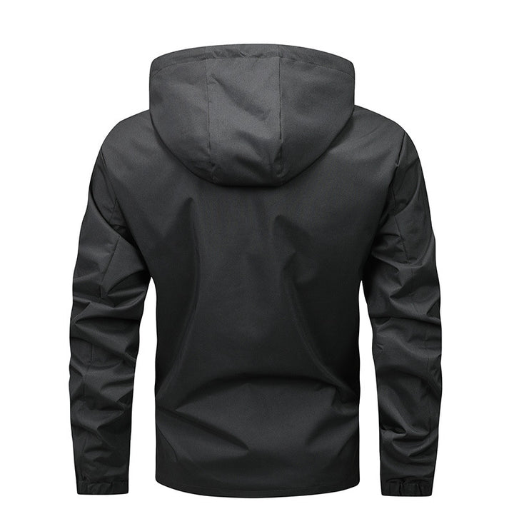 Herren wetterfeste Leichtjacke mit innovativem Kapuzensystem Echoarchiv