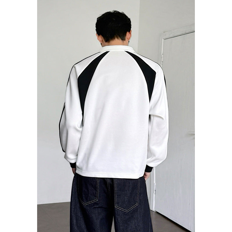 Herren Sportlicher Zip Pullover Echo Archive