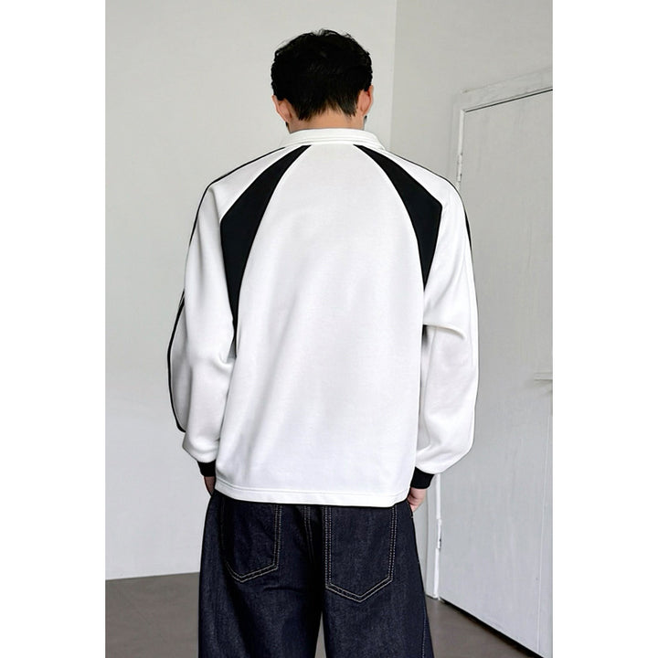 Herren Sportlicher Zip Pullover Echo Archive