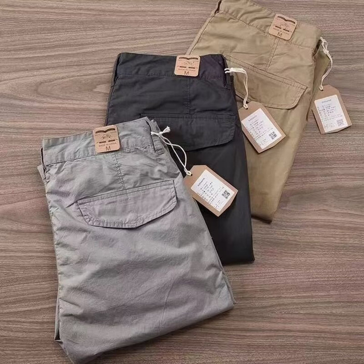 Herren Modische Chino-Hose mit elastischem Bund Echo Archiv