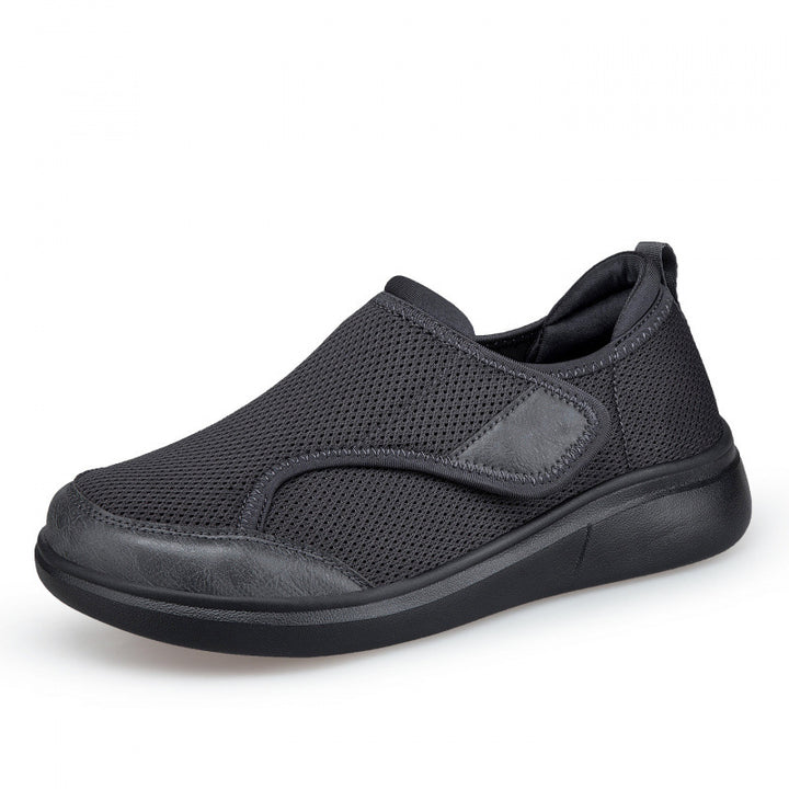 Damen Komfort-Slipper mit atmungsaktivem Mesh und elastischem Einstieg Echoarchiv