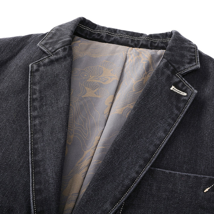 Damen Elegante Denim-Blazerjacke Echo Archiv