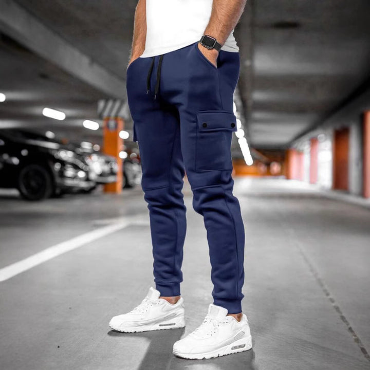 Herren moderne Jogginghose mit funktionalen Seitentaschen Echoarchiv